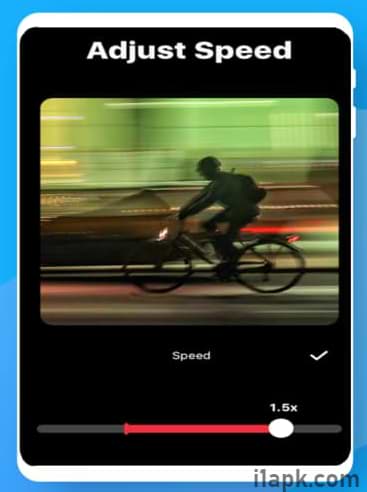 Adjust Video Speed with Inshot