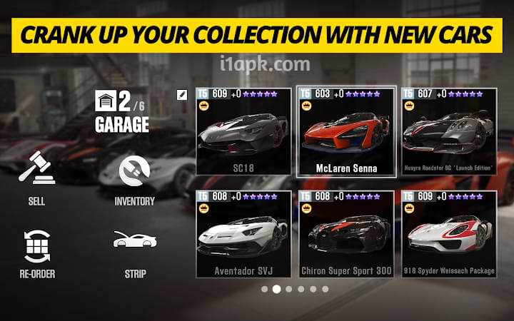 Unlocked all cars with mod edition