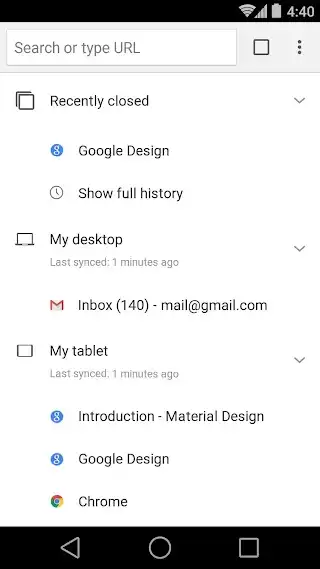 Try upcoming Chrome features