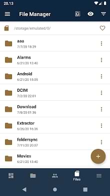 Built-in File Manager