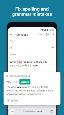 Grammarly mod full app
