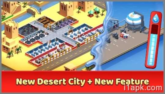 Play in desert city