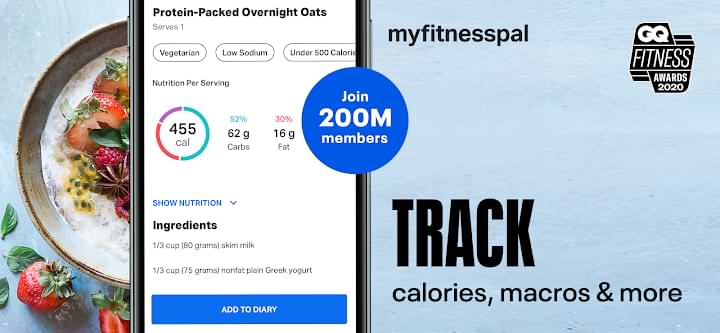 Best Fitness Control and Diet app