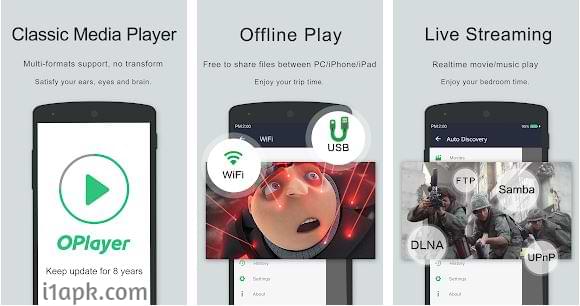 OPlayer Paid apk Free Download