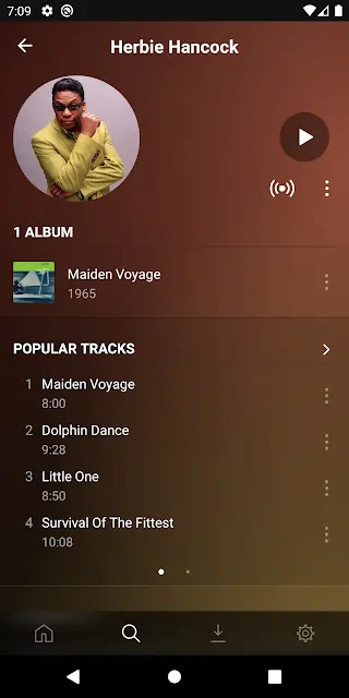 simple Music Player for Android