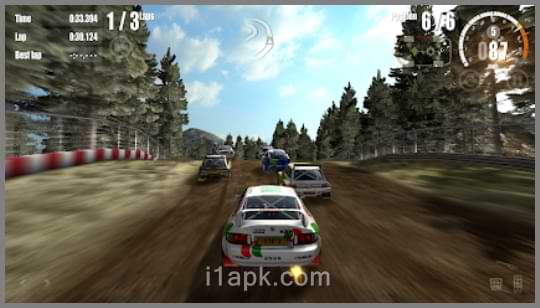 Reaistic racing simulation game