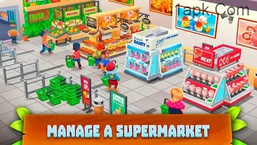 Unlimited Free Upgrades with Supermarket Village Hacked game